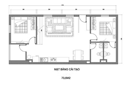 Căn hộ 73m² đẹp lung linh của anh chàng KTS mệnh Mộc - 11